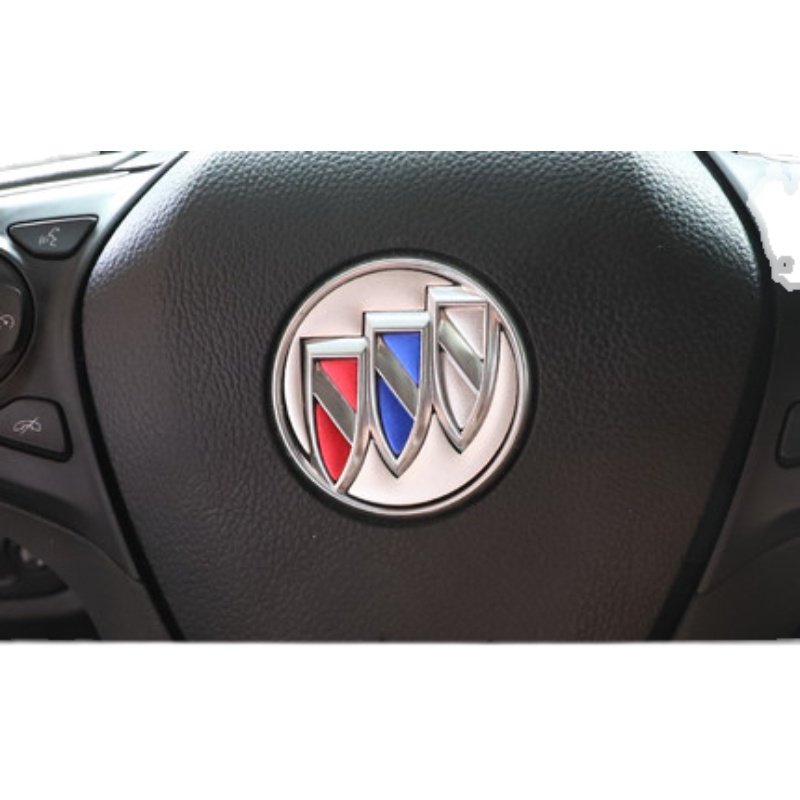 适用别克威朗君威君越昂科威改装内饰方向盘车标亮片铝合金装饰贴,淘宝优惠券,粉丝福利购,淘宝优惠卷