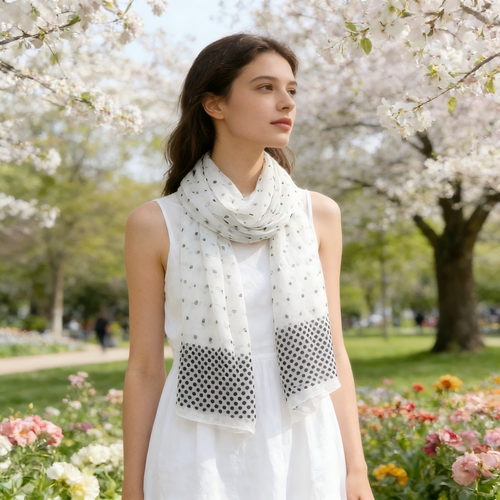 美丝宸新款140*180大尺寸丝巾多色可选法式复古风四季围巾保暖