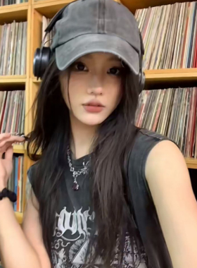 韩国水洗牛仔帽子棒球帽