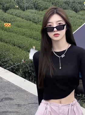 B字母项链女嘻哈百搭金属颈链