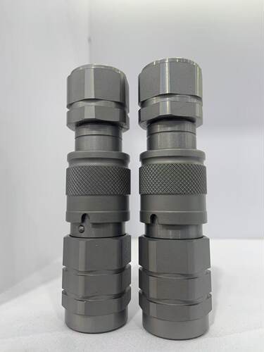 KSP4平面高压快速接头ISO16028高强度镍合金DNP PLT4互换 - 图1