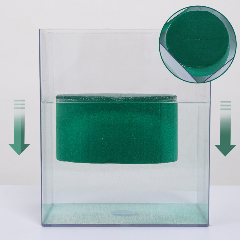 圆形花泥鲜花包装泥块福桶抱抱桶专用插花泡沫泥花艺材料花束底座,淘宝优惠券,粉丝福利购,淘宝优惠卷