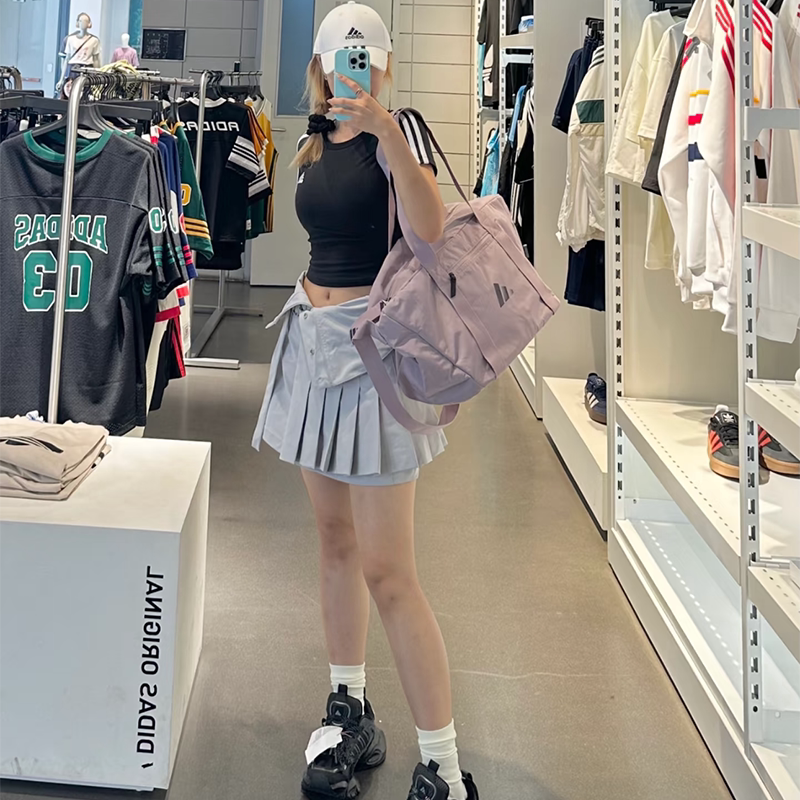 Adidas large capacity fitness crossbody bag