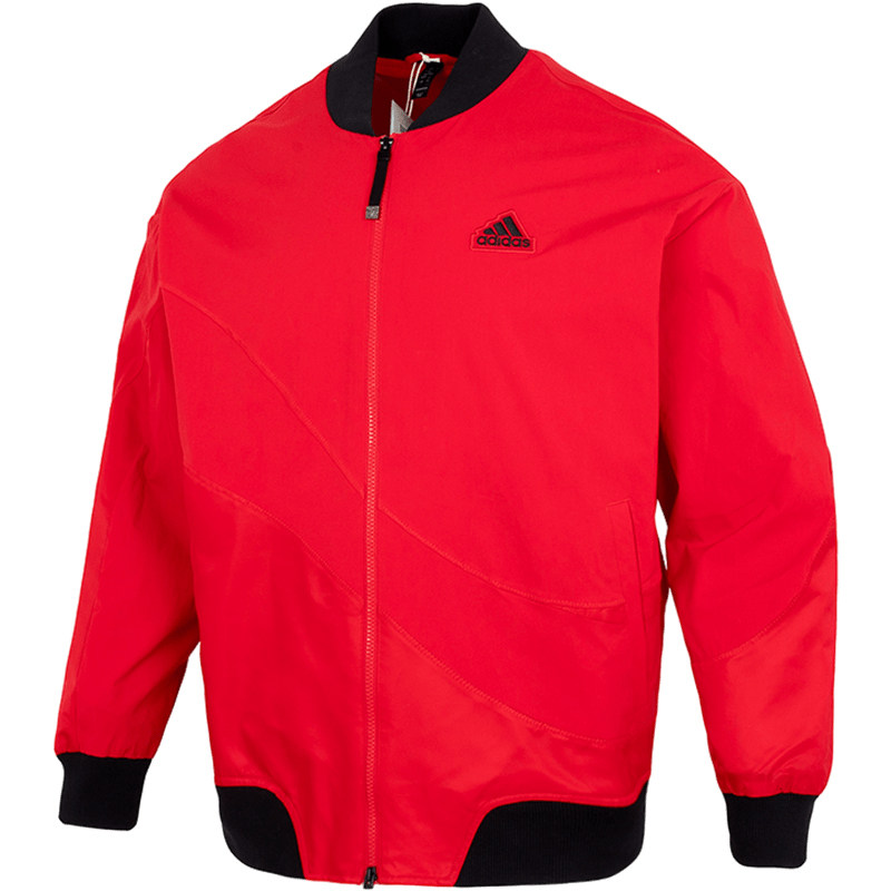 阿迪达斯外套男2026春季新年款CNY加绒棒球服运动立领夹克IZ1614,淘宝优惠券,粉丝福利购,淘宝优惠卷