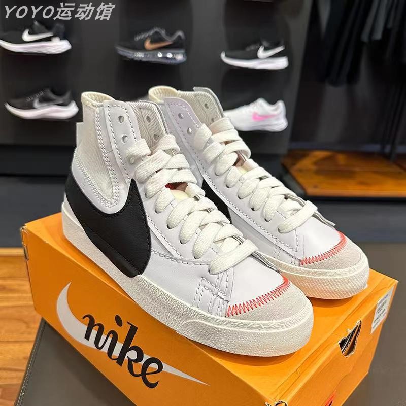 Nike耐克男鞋板鞋春夏季BLAZER开拓者高帮运动鞋休闲鞋正品DD3111-图0