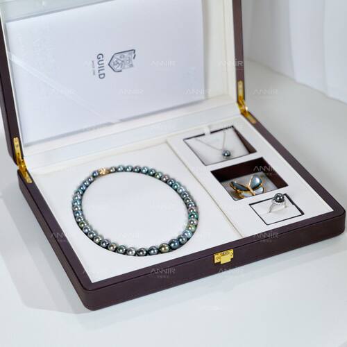 极光“莫兰迪”海套盒(带吉尔德)8-11mm 14K金 558H000DY - 图1