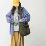 Ретро сумка через плечо, универсальный шоппер, коллекция 2023, подходит для студента