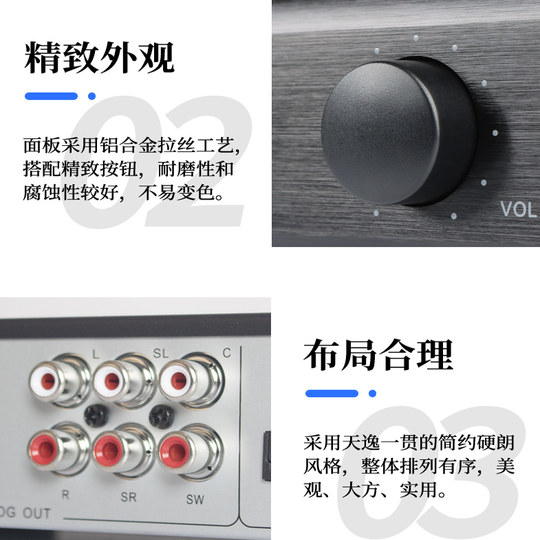 Профессиональный цифровой эффектор предусилителя TiaNYi с защитой от воя