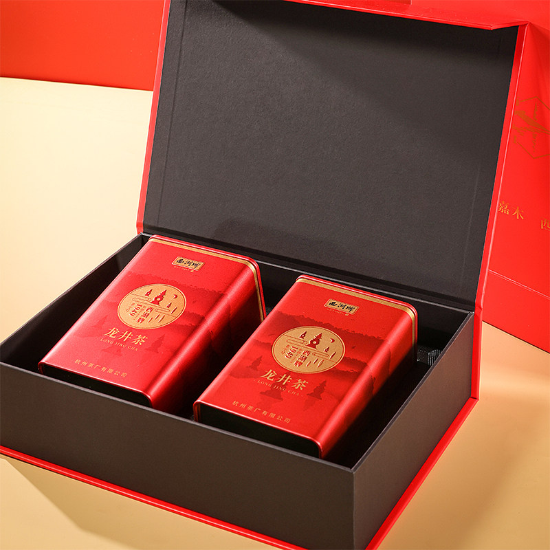 浙江老字号 西湖牌 24年三级雨前浓香龙井茶 100g礼盒装 双重优惠折后￥99包邮