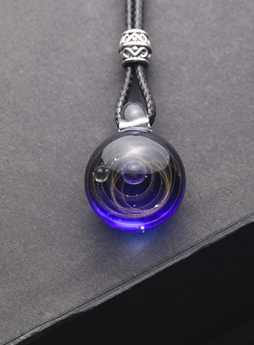 两千高温烧制宇宙星空琉璃项链