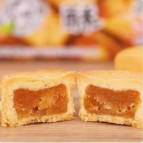 台湾特产安心味觉一口凤梨酥300g传统小吃糕点心送礼盒独立小包装 - 图1