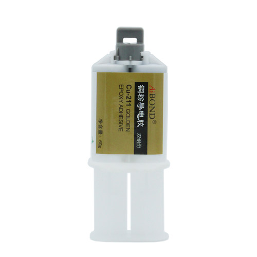 AiBOND导电胶Cu-211双组份铜粉导电胶AB 环氧型碳刷固定高强度50g - 图3