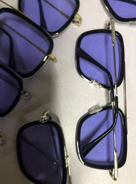 玻璃红外线防辐射强光钢铁侠眼镜