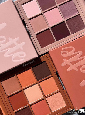 Huda Beauty新品WARM/COOL冷暖盘哑光Matte9色九宫格眼影盘眼线笔