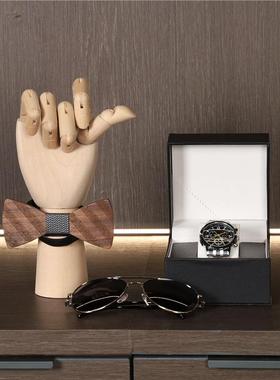 衣帽间装饰品新中式衣服道具摆件