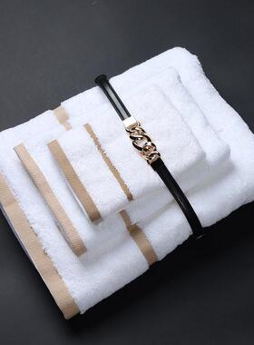 卫生间摆件简约现代毛巾装饰品