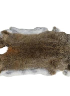 梳妆台摆件轻奢风兔毛道具装饰品