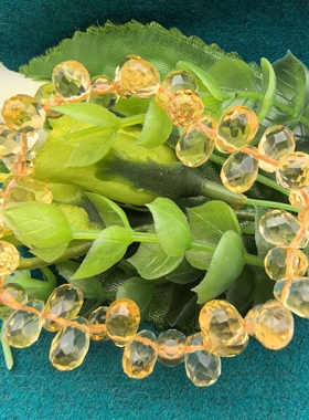 特价戒面级天然巴西黄水晶手链手串女款送人礼物礼品闺蜜首饰A26