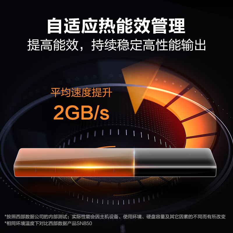 WD西部数据SN580/SN770/SN850X 500G 1T 2TB NVME固态硬盘M.2 SSD-图3