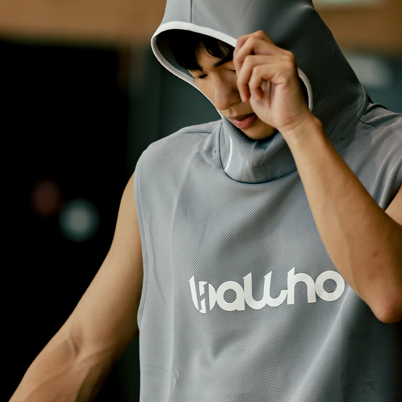 BALLHO连帽背心t恤投篮服男子卫衣美式篮球训练服运动宽松体恤潮,淘宝优惠券,粉丝福利购,淘宝优惠卷