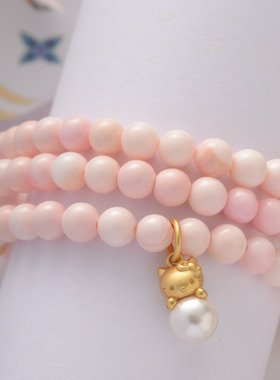 原创小众甜心女王手链项链两用