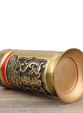 黄铜宗教风纯铜复古供佛用品中式