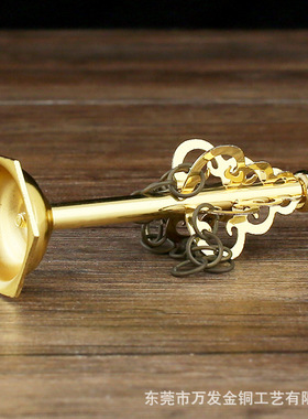 铜禅杖地藏王菩萨可拆卸风水佛像