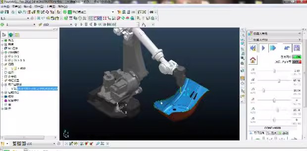 Powermill Robot工业机器人 机械手 四五轴编程 打磨激光 切割 - 图3