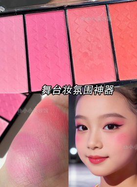 娘家四色舞台妆创意腮红盘哑光