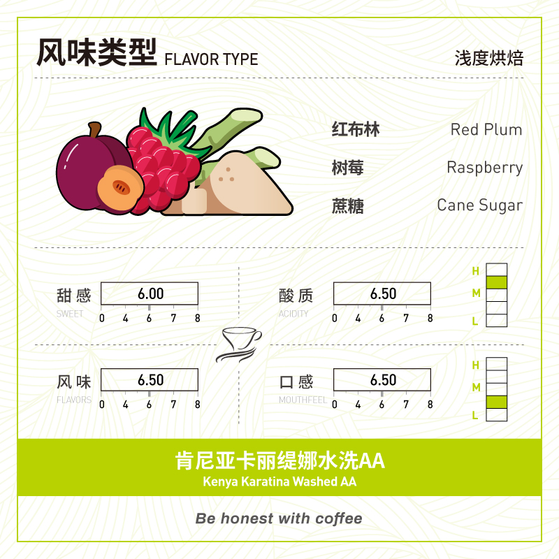 FISHER啡舍 肯尼亚卡丽缇娜K72水洗AA 精品手冲咖啡豆227g N3 - 图0