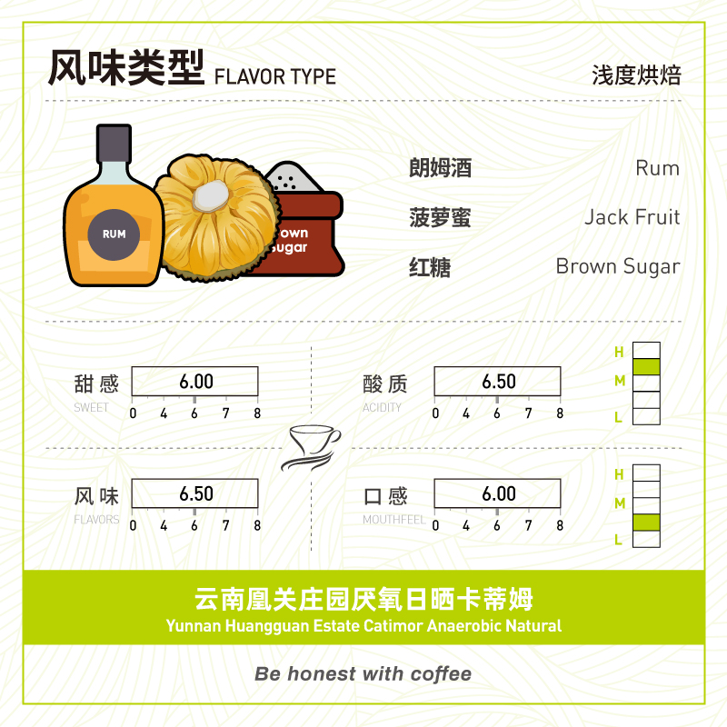 云南西盟县凰关厌氧日晒卡蒂姆 FISHER啡舍手冲咖啡豆浅烘焙227g - 图0