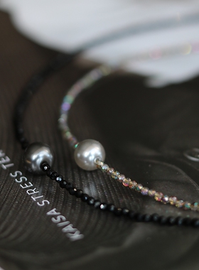 合成水晶锁骨链女真多麻