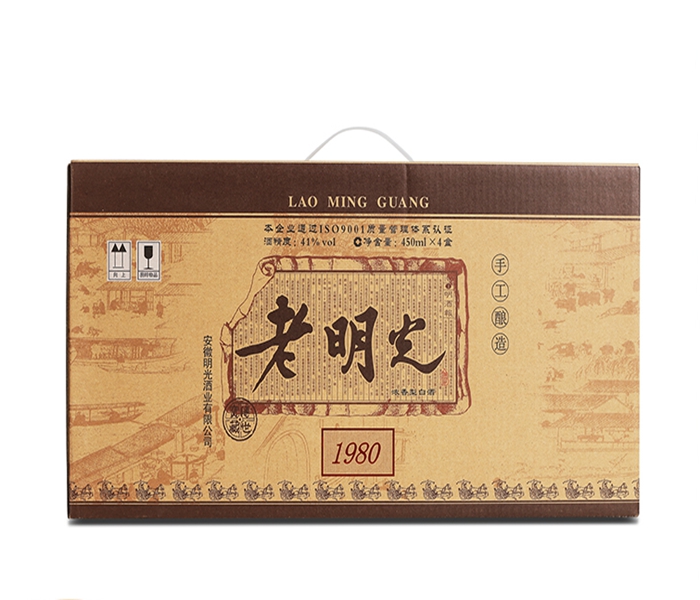 【中秋促销】明光酒老明光1980酒450ML41度单瓶 企业授权 正品保