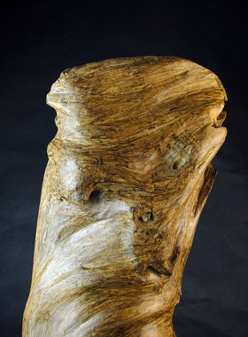 印尼沉香雕件醇厚芳香 大型伊利安风化黄土沉摆件 回眸一笑百媚生