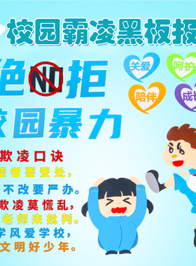 行为规范学校文明贴画