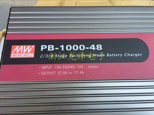 议价台湾产MW PB-1000-48 57.6V 17.4A  48V电源 - 图1
