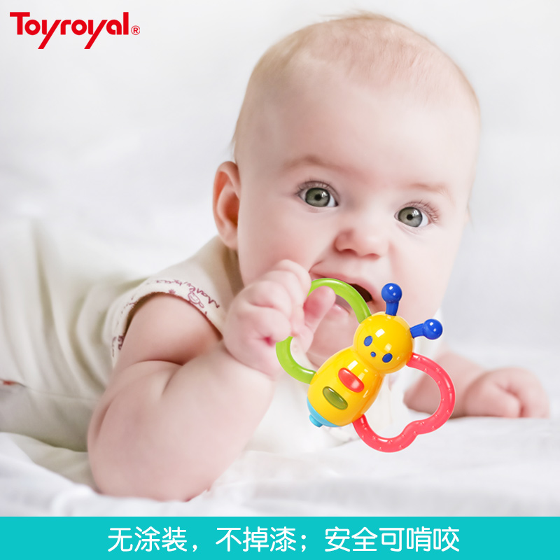 Toyroyal皇室玩具小喇叭儿童吹响口哨宝宝吹气哨子婴儿9-12月3岁