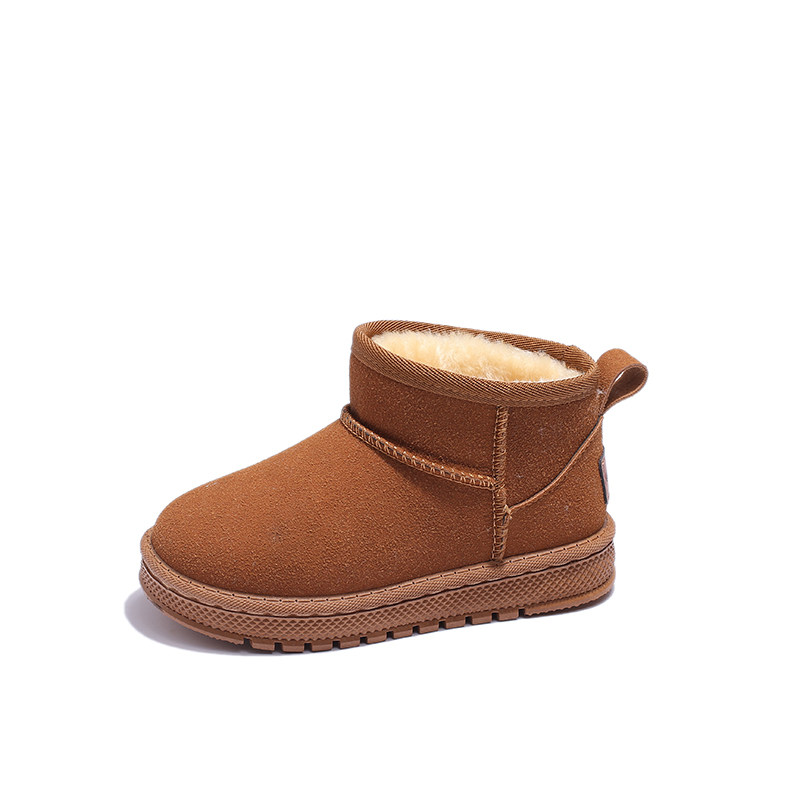 儿童雪地靴2025新款冬季加绒保暖棉鞋宝宝鞋子防水女童短靴,淘宝优惠券,粉丝福利购,淘宝优惠卷