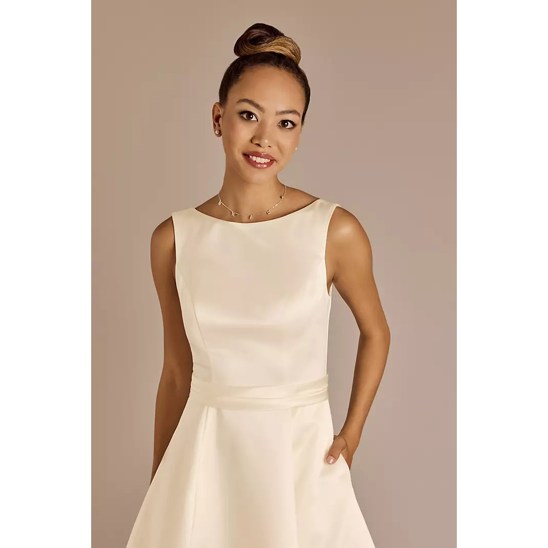 2025 02美国专柜正品代购DB studio新娘结婚晚礼服伴娘连衣裙直邮 - 图1