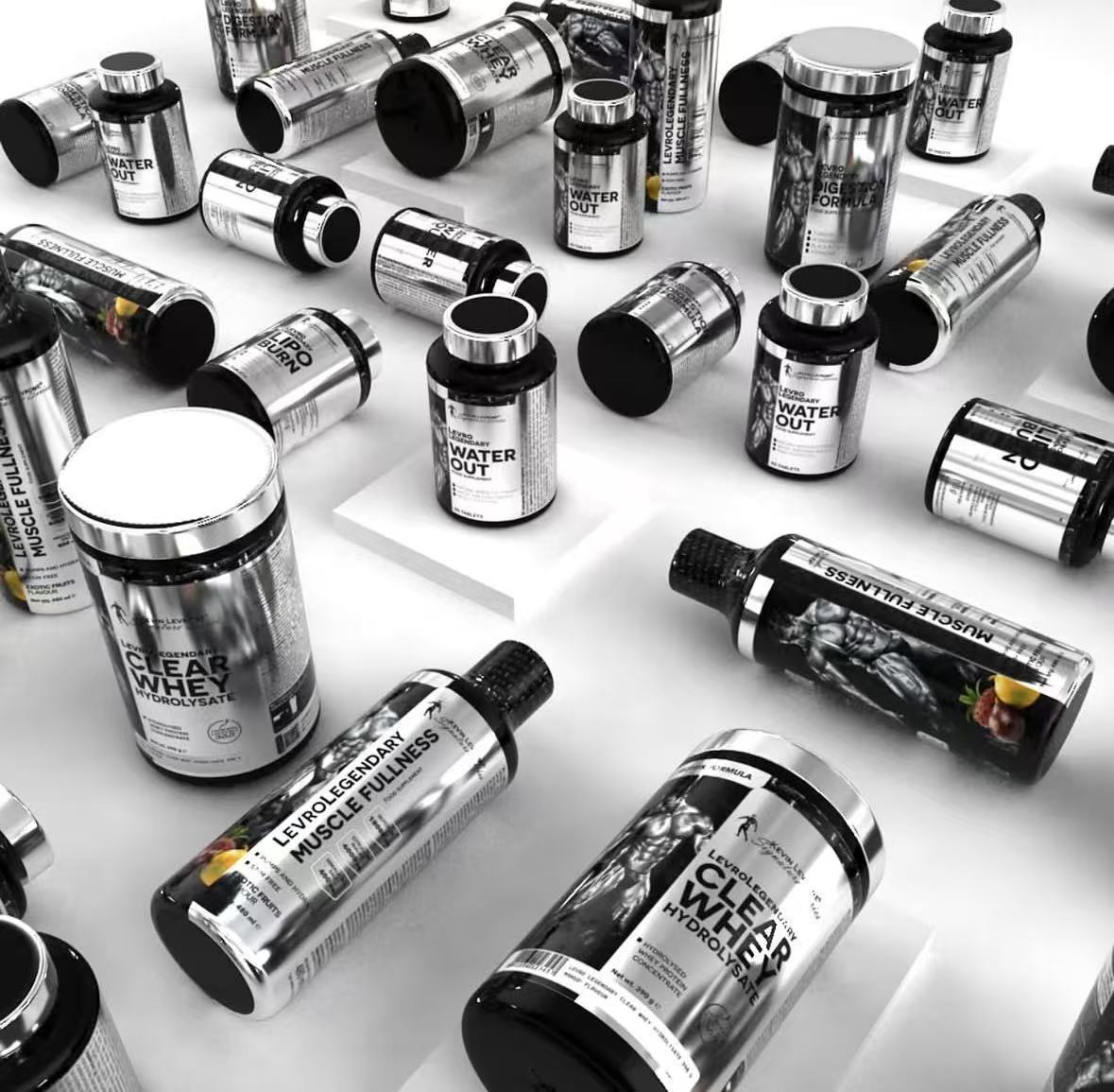 KevinLevrone 凯文莱弗龙浓缩液体甘油氮泵提高肌肉泵感爆血管 - 图1