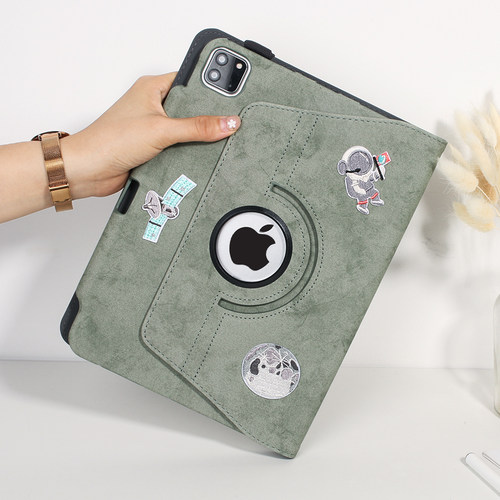 适用苹果ipad保护套磁吸10.2第九代壳air三10.9平板硬壳12.9内胆包air6支架9代带笔槽11寸mini5旋转9.7防弯10 - 图1