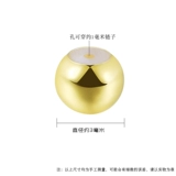 Широкий 18 -каратный золотой позиционирование жемчужина Zhenjin Anti -Slip регулирующий жемчужный браслет ожерелье DIY Силиконовая карта блоки фиксированный блок