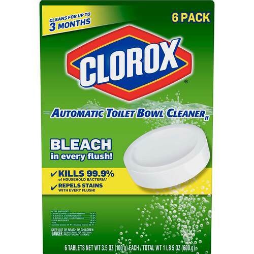 美国直邮 clorox 高乐氏马桶自动清洁球6个装 洁厕剂灵宝 - 图3