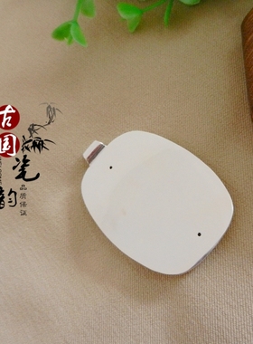 男女925银手工孤品吊坠明代老瓷