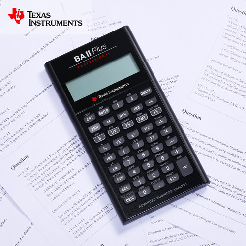 德州仪器TI BA II plus pro专业版frm cfa金融计算器考试专用机器 - 图1