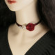 Bubble Pearl Necklace Rose Flower Clavicle Neck Choker Small Fragrance Style Neck Collar New Accessories