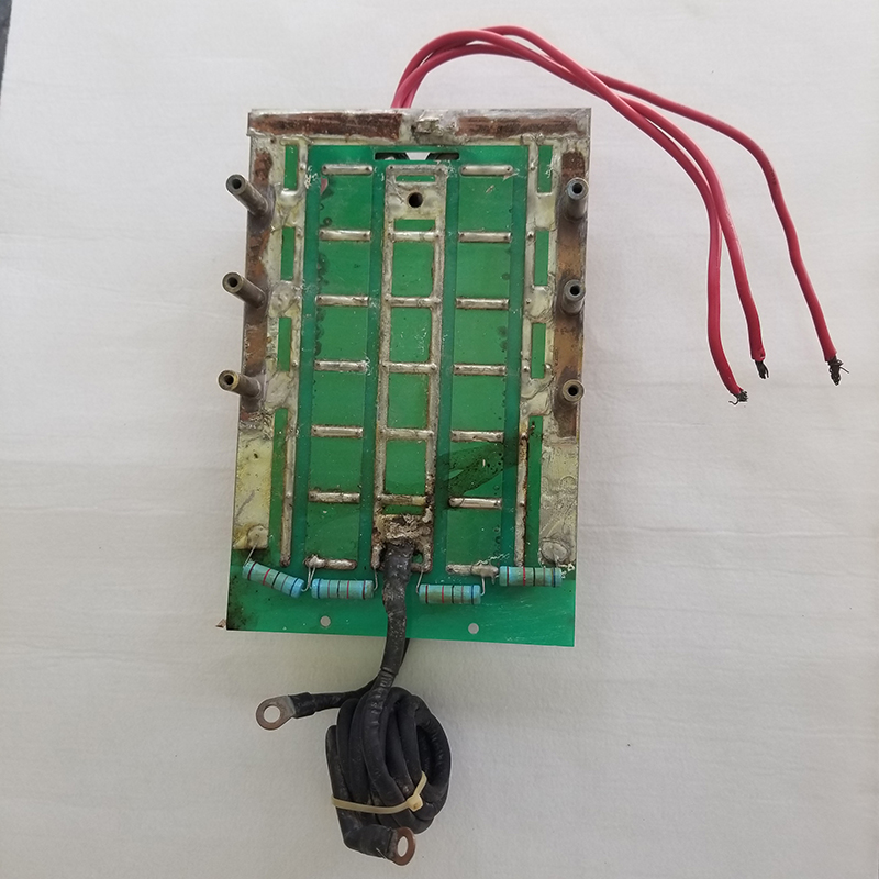 电容35拆机中远高频机感应加热电源滤波电容板大容量330UF/400V - 图0