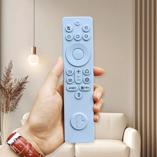 雷鸟遥控器保护套RC701A软硅胶防摔透明TCL电视遥控器套防尘防水 - 图0