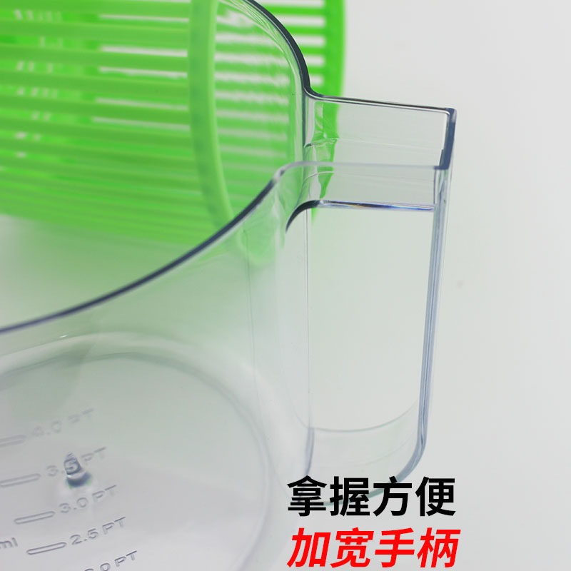 出德国沙拉脱水器  蔬菜水果甩干家用甩水器多功能手动洗菜神器,淘宝优惠券,粉丝福利购,淘宝优惠卷