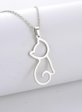 必创钛钢男女通用跨境欧美项链